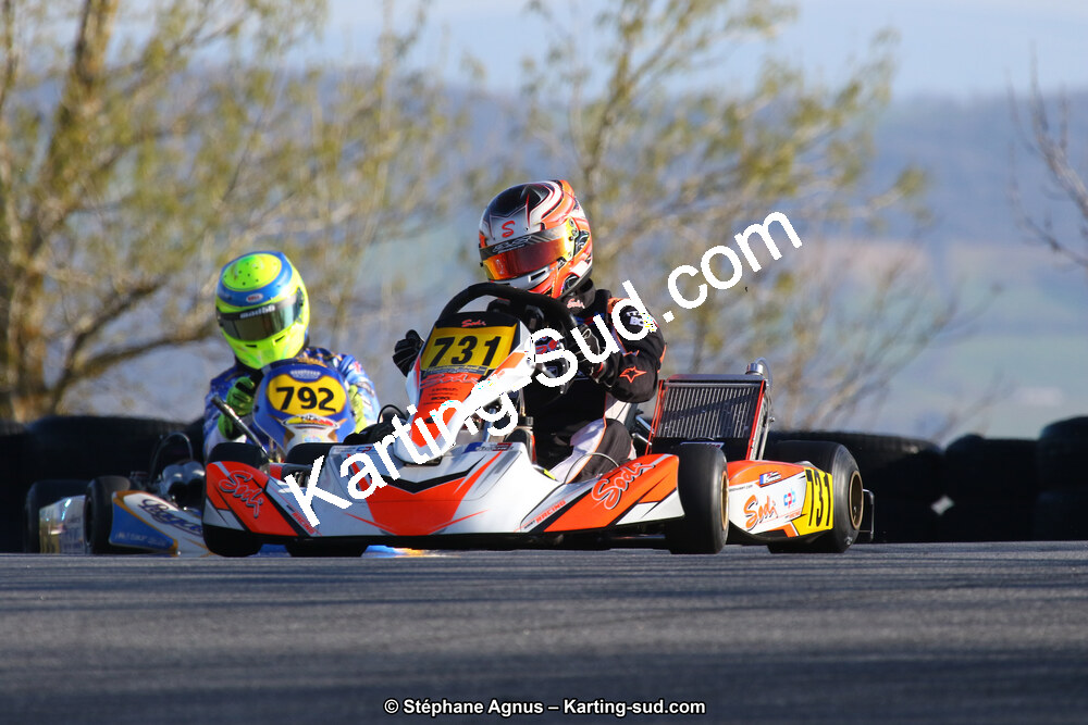 30 & 31/03/2019 : 2ème manche du Championnat du Sud à Belmont sur Rance (Photos Stéphane Agnus) 2019 — karting