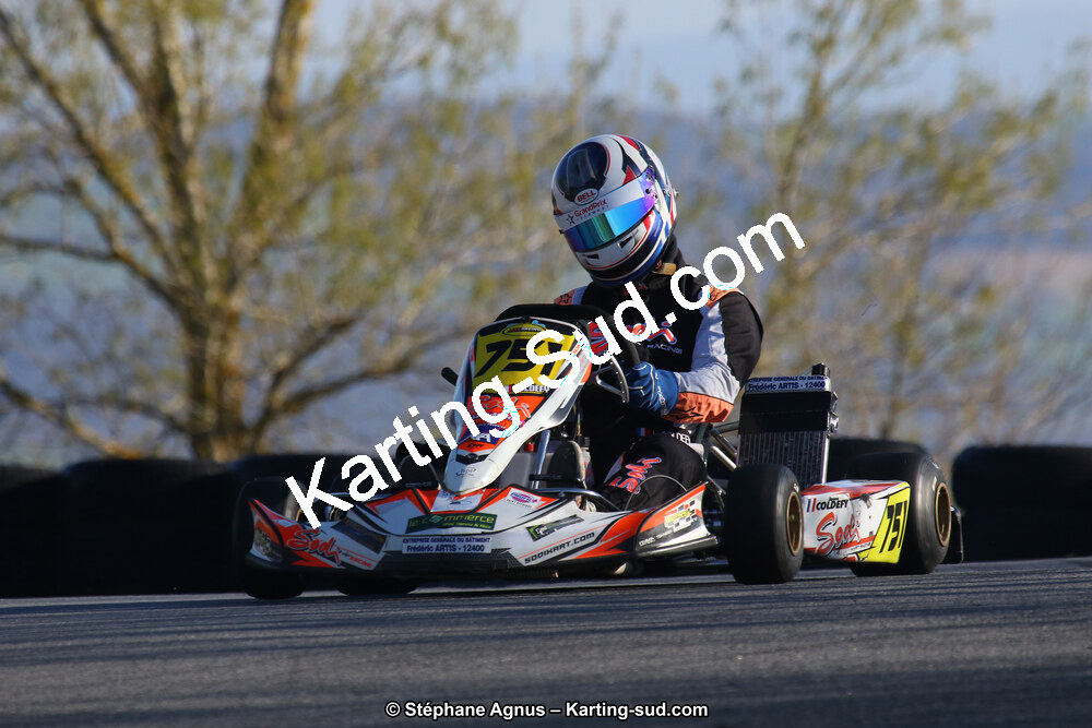 30 & 31/03/2019 : 2ème manche du Championnat du Sud à Belmont sur Rance (Photos Stéphane Agnus) 2019 — karting