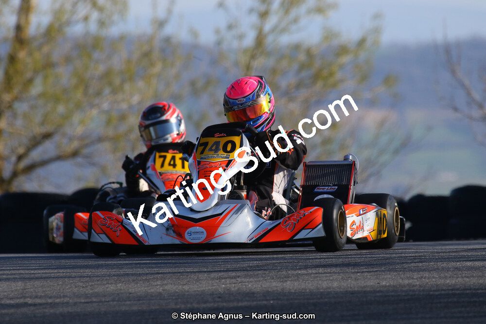 30 & 31/03/2019 : 2ème manche du Championnat du Sud à Belmont sur Rance (Photos Stéphane Agnus) 2019 — karting
