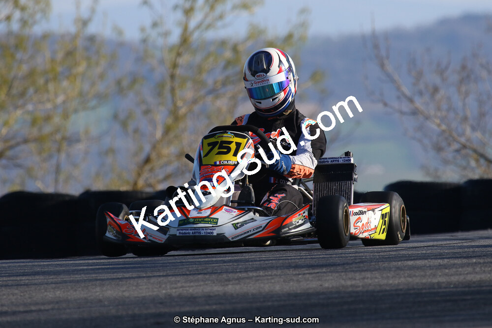30 & 31/03/2019 : 2ème manche du Championnat du Sud à Belmont sur Rance (Photos Stéphane Agnus) 2019 — karting