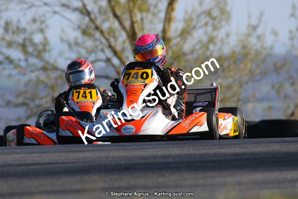30 & 31/03/2019 : 2ème manche du Championnat du Sud à Belmont sur Rance (Photos Stéphane Agnus) 2019 — karting
