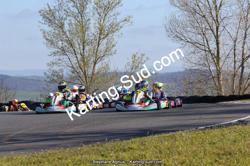 30 & 31/03/2019 : 2ème manche du Championnat du Sud à Belmont sur Rance (Photos Stéphane Agnus) 2019 — karting