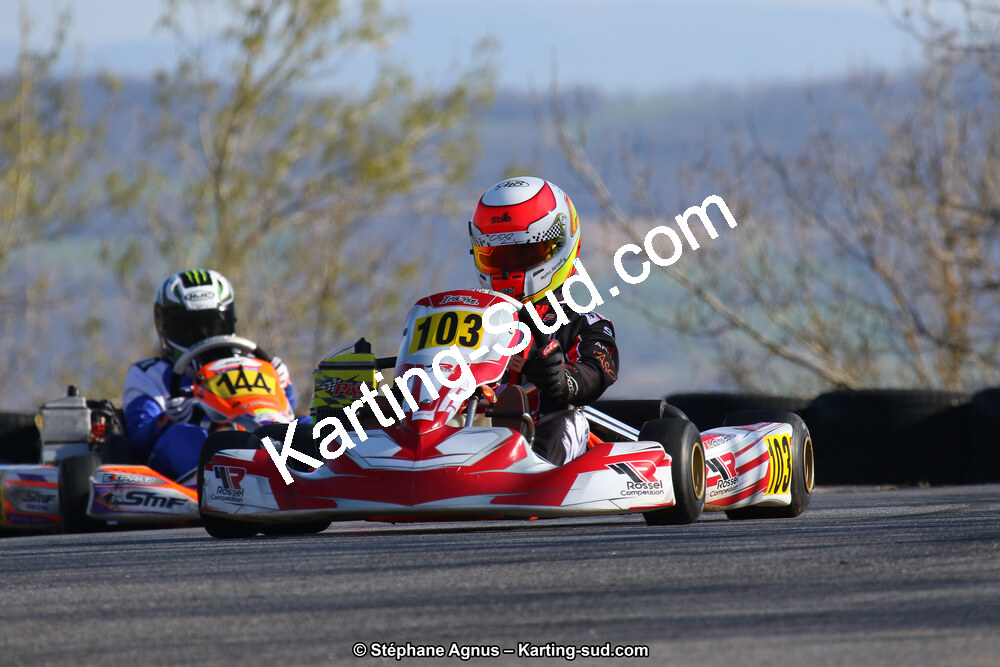 30 & 31/03/2019 : 2ème manche du Championnat du Sud à Belmont sur Rance (Photos Stéphane Agnus) 2019 — karting