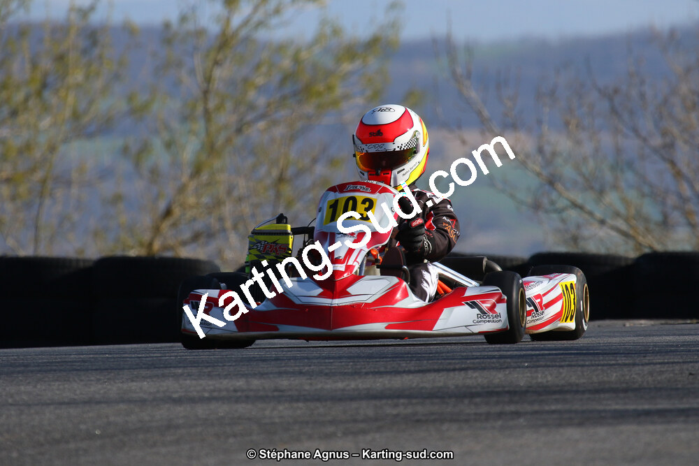 30 & 31/03/2019 : 2ème manche du Championnat du Sud à Belmont sur Rance (Photos Stéphane Agnus) 2019 — karting
