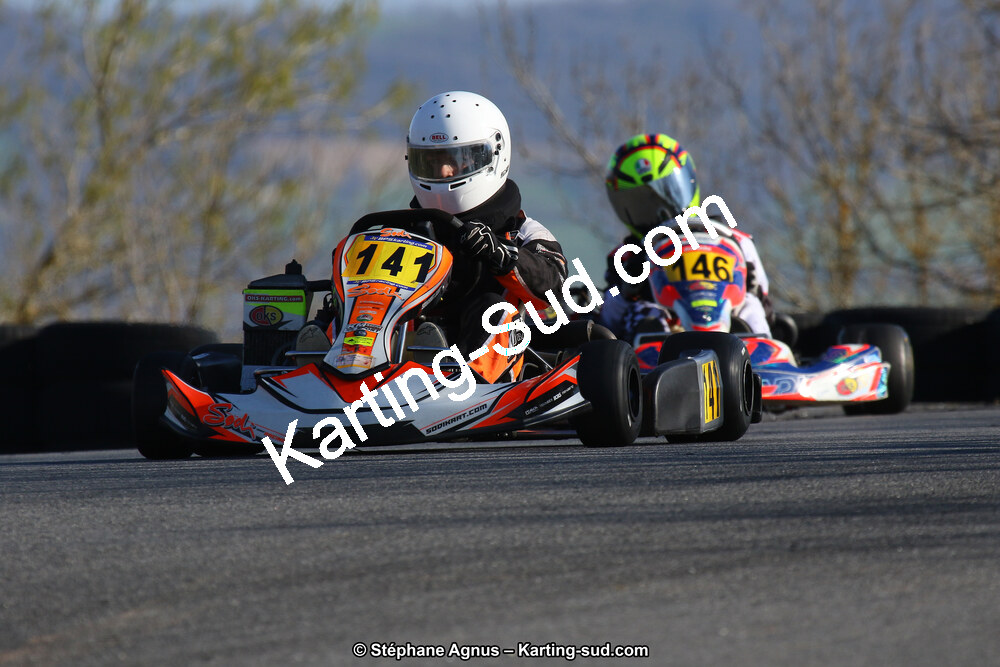 30 & 31/03/2019 : 2ème manche du Championnat du Sud à Belmont sur Rance (Photos Stéphane Agnus) 2019 — karting