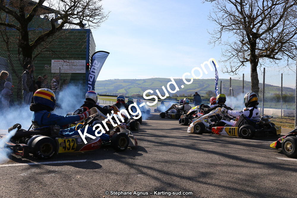 30 & 31/03/2019 : 2ème manche du Championnat du Sud à Belmont sur Rance (Photos Stéphane Agnus) 2019 — karting