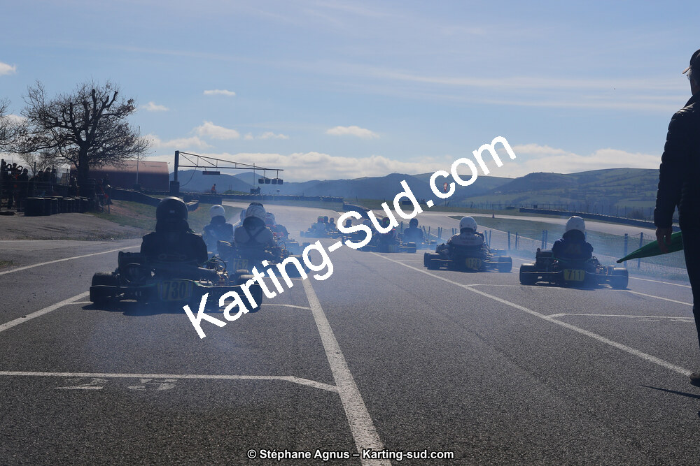 30 & 31/03/2019 : 2ème manche du Championnat du Sud à Belmont sur Rance (Photos Stéphane Agnus) 2019 — karting