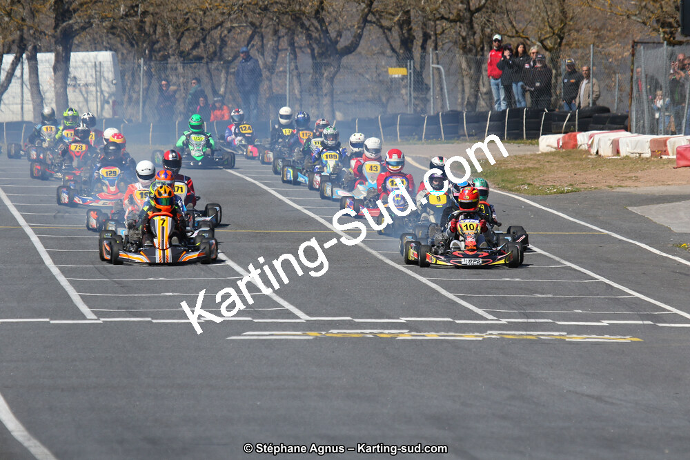30 & 31/03/2019 : 2ème manche du Championnat du Sud à Belmont sur Rance (Photos Stéphane Agnus) 2019 — karting
