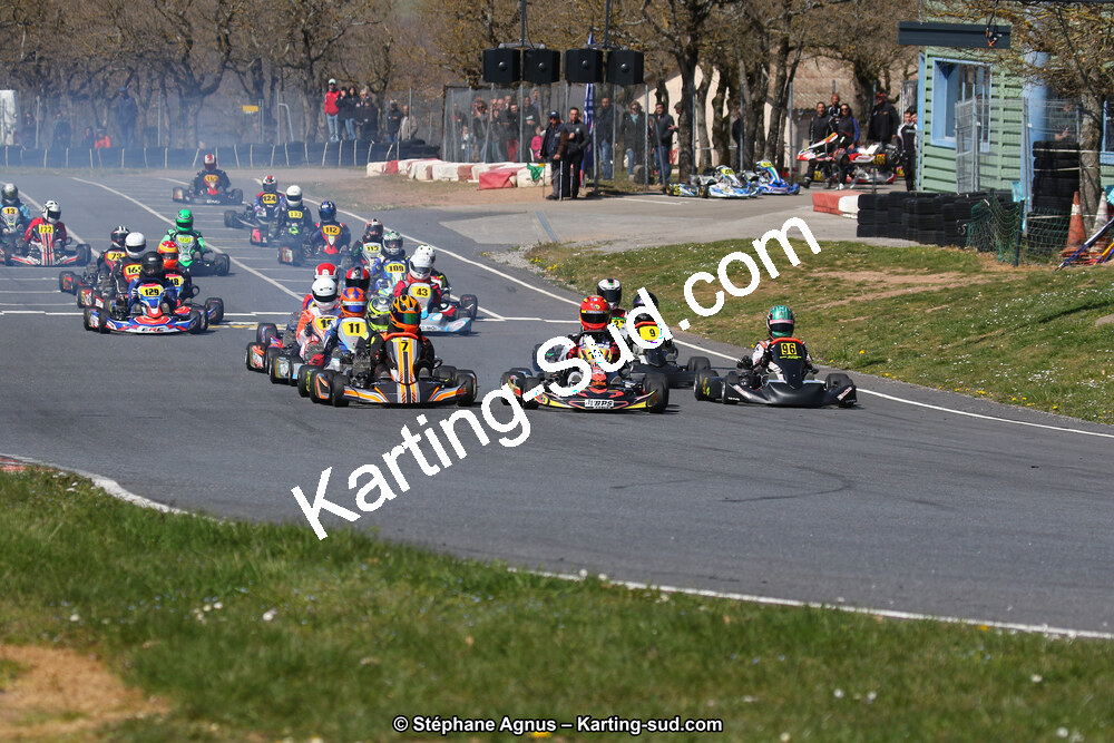 30 & 31/03/2019 : 2ème manche du Championnat du Sud à Belmont sur Rance (Photos Stéphane Agnus) 2019 — karting