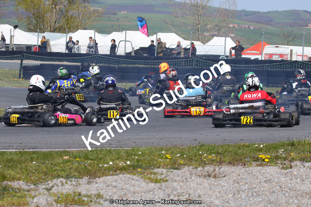 30 & 31/03/2019 : 2ème manche du Championnat du Sud à Belmont sur Rance (Photos Stéphane Agnus) 2019 — karting