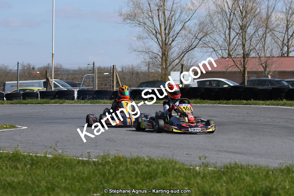 30 & 31/03/2019 : 2ème manche du Championnat du Sud à Belmont sur Rance (Photos Stéphane Agnus) 2019 — karting
