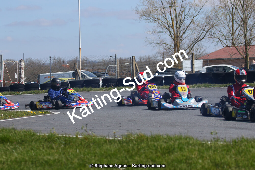 30 & 31/03/2019 : 2ème manche du Championnat du Sud à Belmont sur Rance (Photos Stéphane Agnus) 2019 — karting