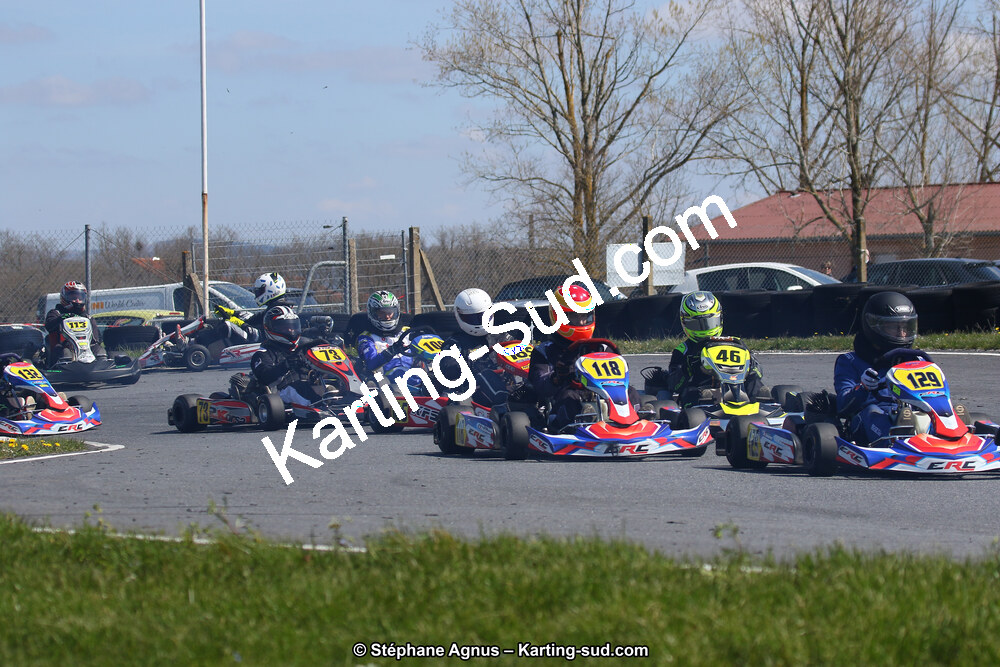 30 & 31/03/2019 : 2ème manche du Championnat du Sud à Belmont sur Rance (Photos Stéphane Agnus) 2019 — karting