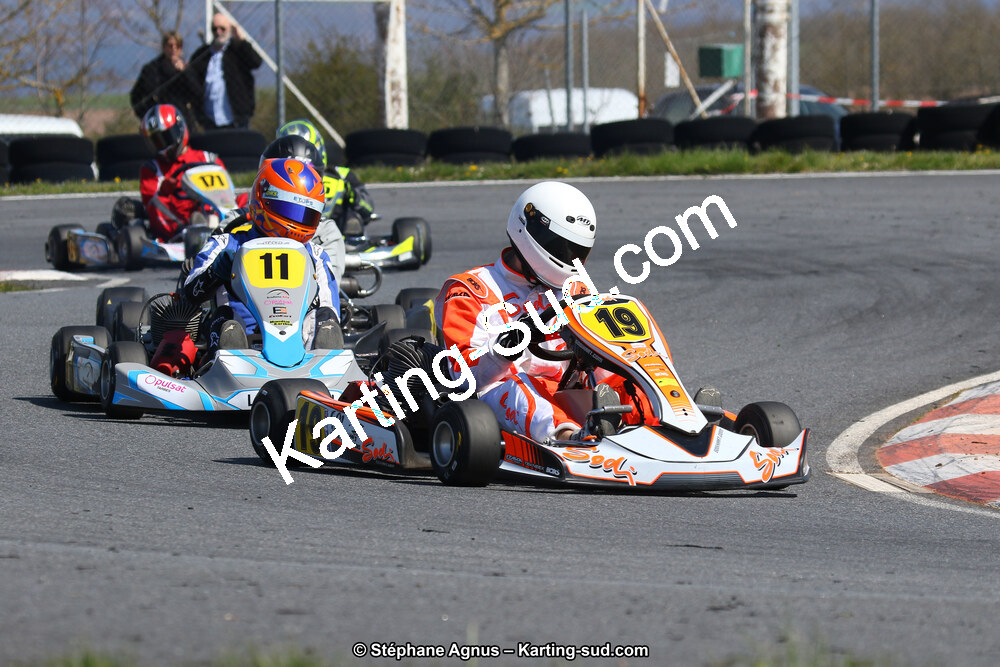 30 & 31/03/2019 : 2ème manche du Championnat du Sud à Belmont sur Rance (Photos Stéphane Agnus) 2019 — karting