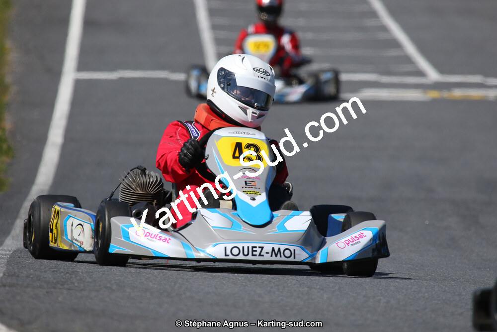 30 & 31/03/2019 : 2ème manche du Championnat du Sud à Belmont sur Rance (Photos Stéphane Agnus) 2019 — karting