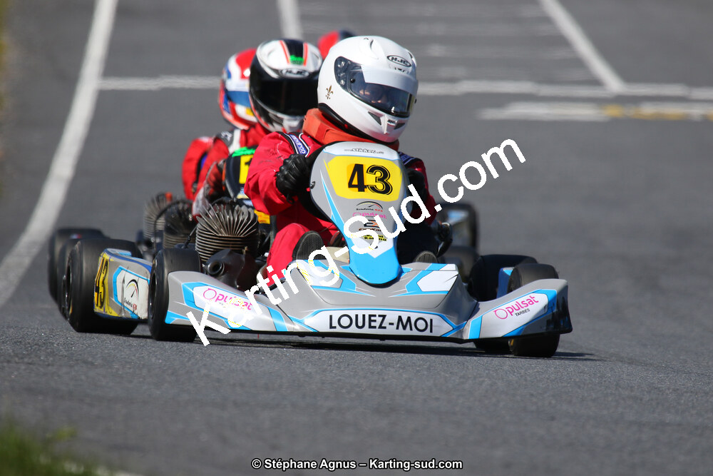 30 & 31/03/2019 : 2ème manche du Championnat du Sud à Belmont sur Rance (Photos Stéphane Agnus) 2019 — karting