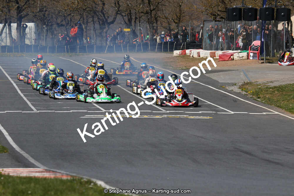 30 & 31/03/2019 : 2ème manche du Championnat du Sud à Belmont sur Rance (Photos Stéphane Agnus) 2019 — karting