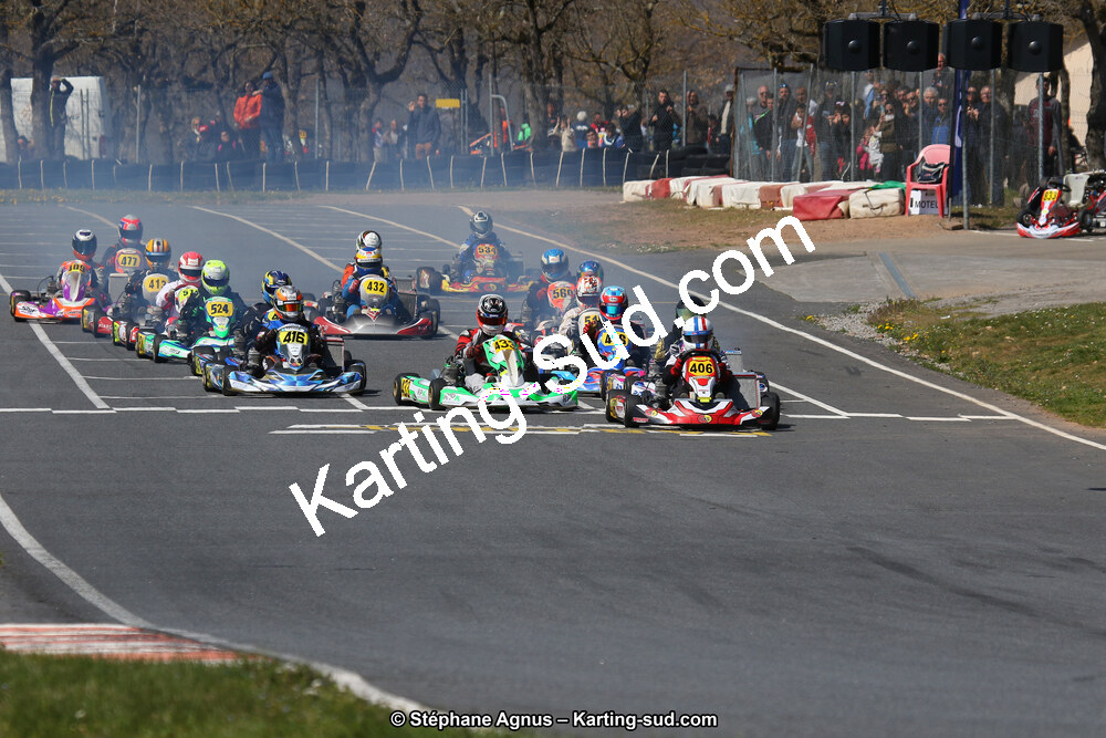 30 & 31/03/2019 : 2ème manche du Championnat du Sud à Belmont sur Rance (Photos Stéphane Agnus) 2019 — karting