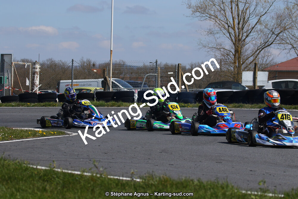 30 & 31/03/2019 : 2ème manche du Championnat du Sud à Belmont sur Rance (Photos Stéphane Agnus) 2019 — karting