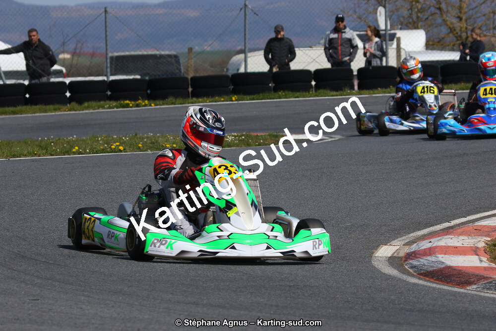 30 & 31/03/2019 : 2ème manche du Championnat du Sud à Belmont sur Rance (Photos Stéphane Agnus) 2019 — karting