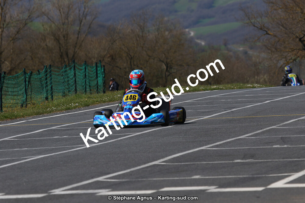 30 & 31/03/2019 : 2ème manche du Championnat du Sud à Belmont sur Rance (Photos Stéphane Agnus) 2019 — karting