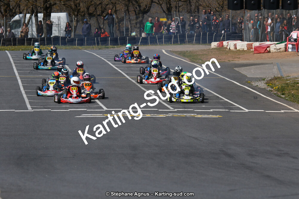 30 & 31/03/2019 : 2ème manche du Championnat du Sud à Belmont sur Rance (Photos Stéphane Agnus) 2019 — karting