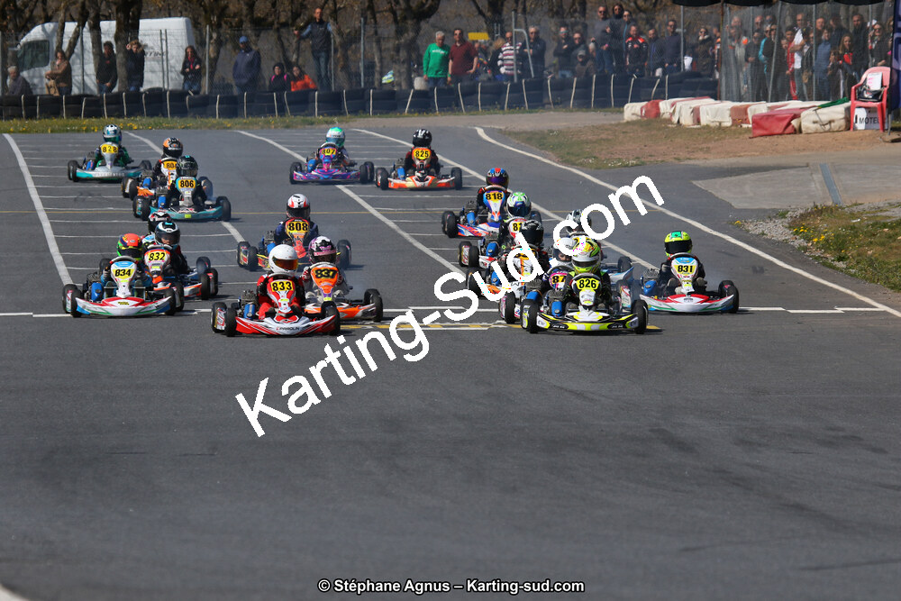30 & 31/03/2019 : 2ème manche du Championnat du Sud à Belmont sur Rance (Photos Stéphane Agnus) 2019 — karting