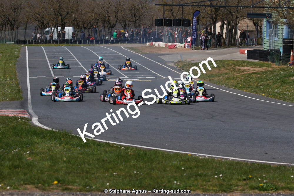 30 & 31/03/2019 : 2ème manche du Championnat du Sud à Belmont sur Rance (Photos Stéphane Agnus) 2019 — karting