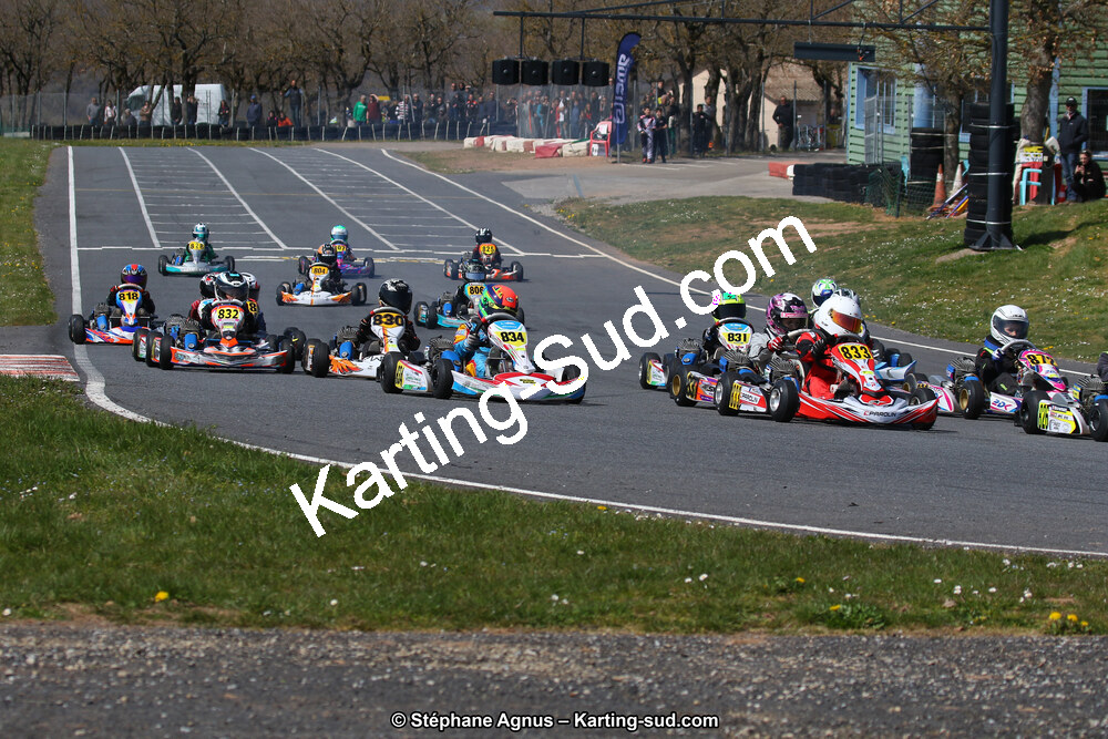 30 & 31/03/2019 : 2ème manche du Championnat du Sud à Belmont sur Rance (Photos Stéphane Agnus) 2019 — karting