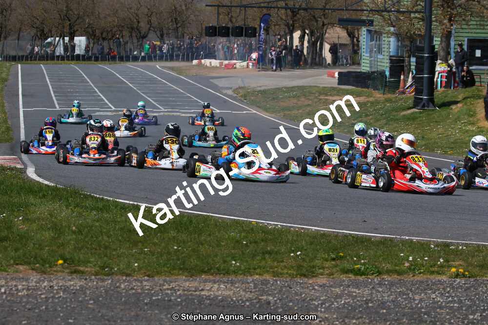 30 & 31/03/2019 : 2ème manche du Championnat du Sud à Belmont sur Rance (Photos Stéphane Agnus) 2019 — karting