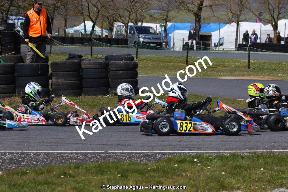 30 & 31/03/2019 : 2ème manche du Championnat du Sud à Belmont sur Rance (Photos Stéphane Agnus) 2019 — karting