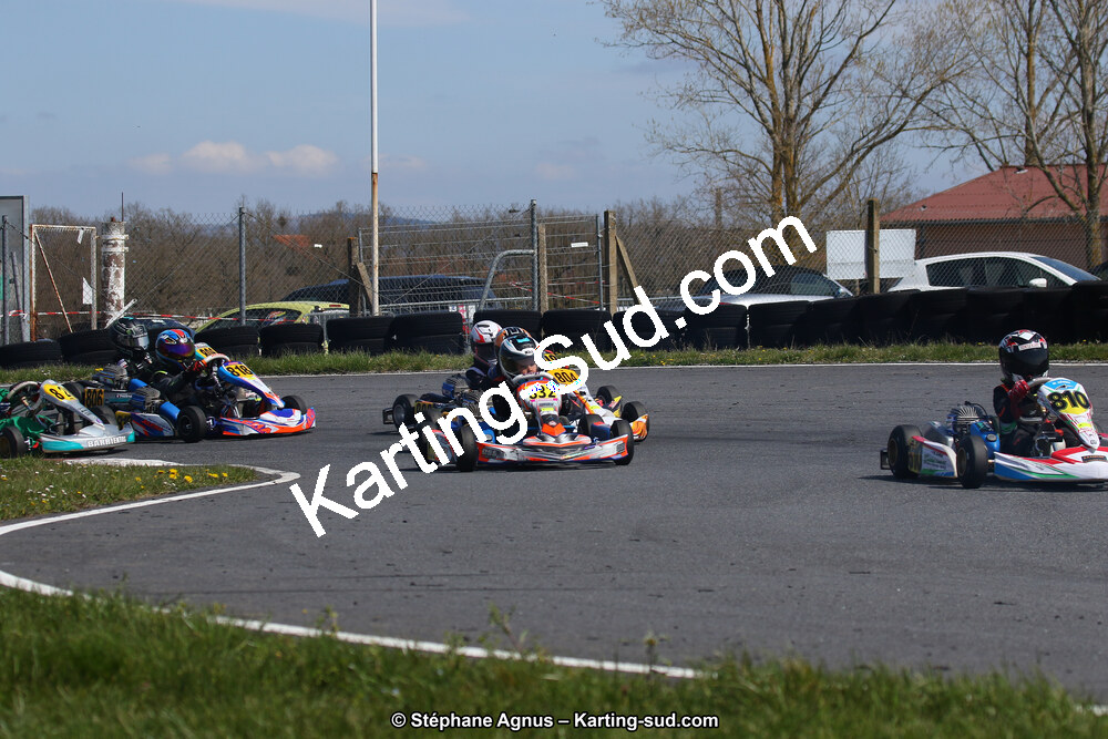 30 & 31/03/2019 : 2ème manche du Championnat du Sud à Belmont sur Rance (Photos Stéphane Agnus) 2019 — karting