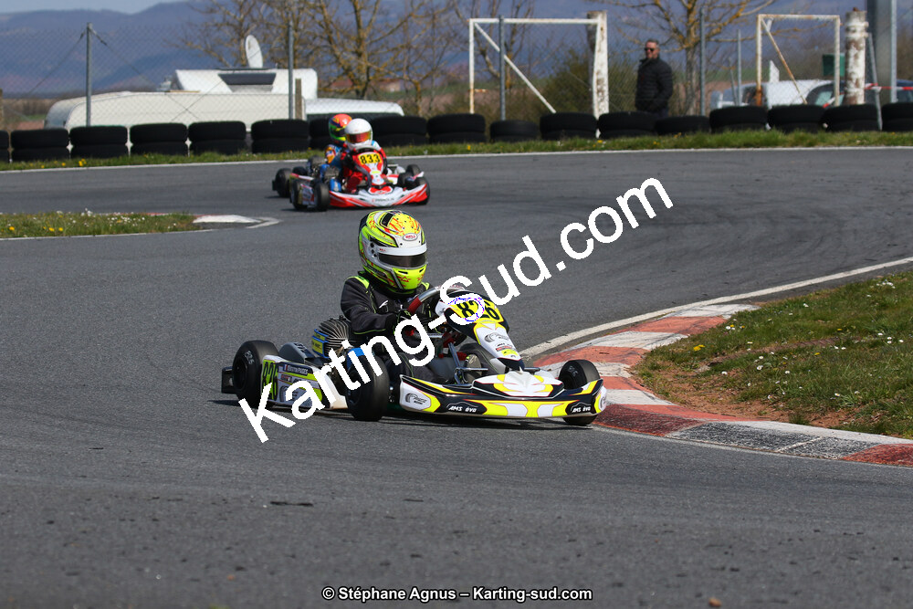 30 & 31/03/2019 : 2ème manche du Championnat du Sud à Belmont sur Rance (Photos Stéphane Agnus) 2019 — karting