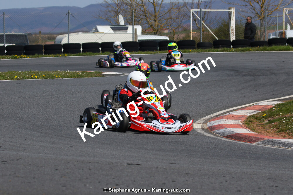 30 & 31/03/2019 : 2ème manche du Championnat du Sud à Belmont sur Rance (Photos Stéphane Agnus) 2019 — karting