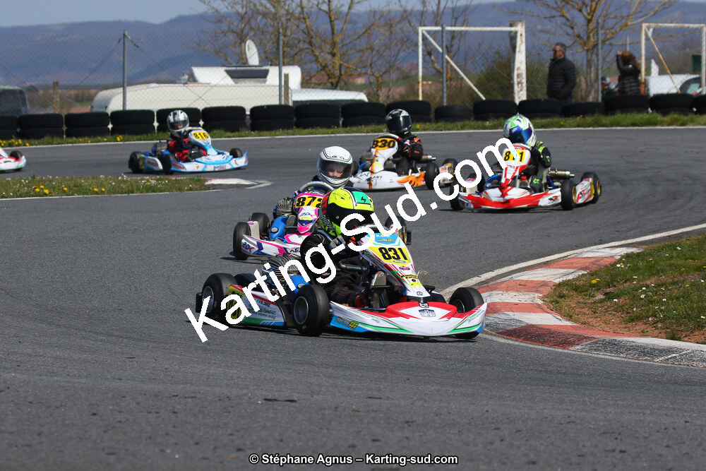 30 & 31/03/2019 : 2ème manche du Championnat du Sud à Belmont sur Rance (Photos Stéphane Agnus) 2019 — karting