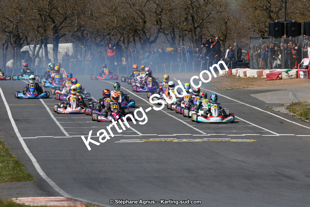 30 & 31/03/2019 : 2ème manche du Championnat du Sud à Belmont sur Rance (Photos Stéphane Agnus) 2019 — karting