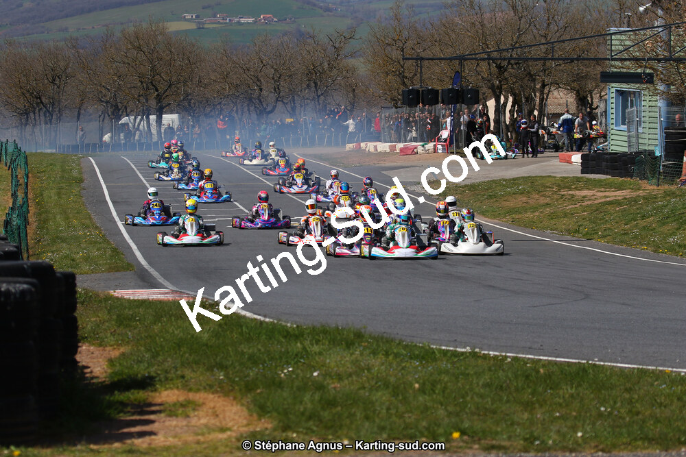 30 & 31/03/2019 : 2ème manche du Championnat du Sud à Belmont sur Rance (Photos Stéphane Agnus) 2019 — karting