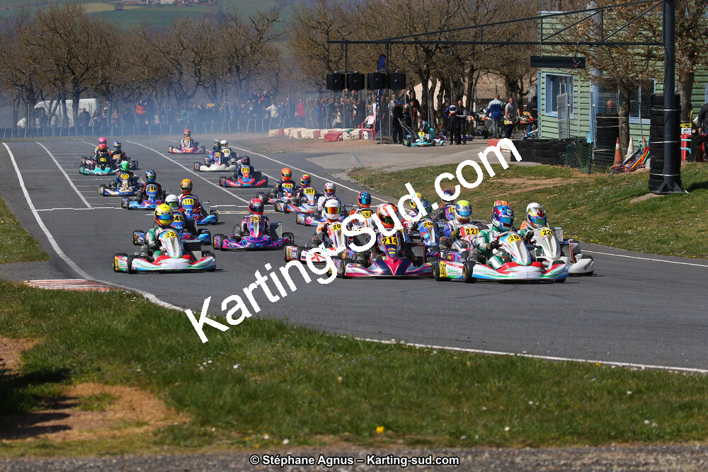 30 & 31/03/2019 : 2ème manche du Championnat du Sud à Belmont sur Rance (Photos Stéphane Agnus) 2019 — karting
