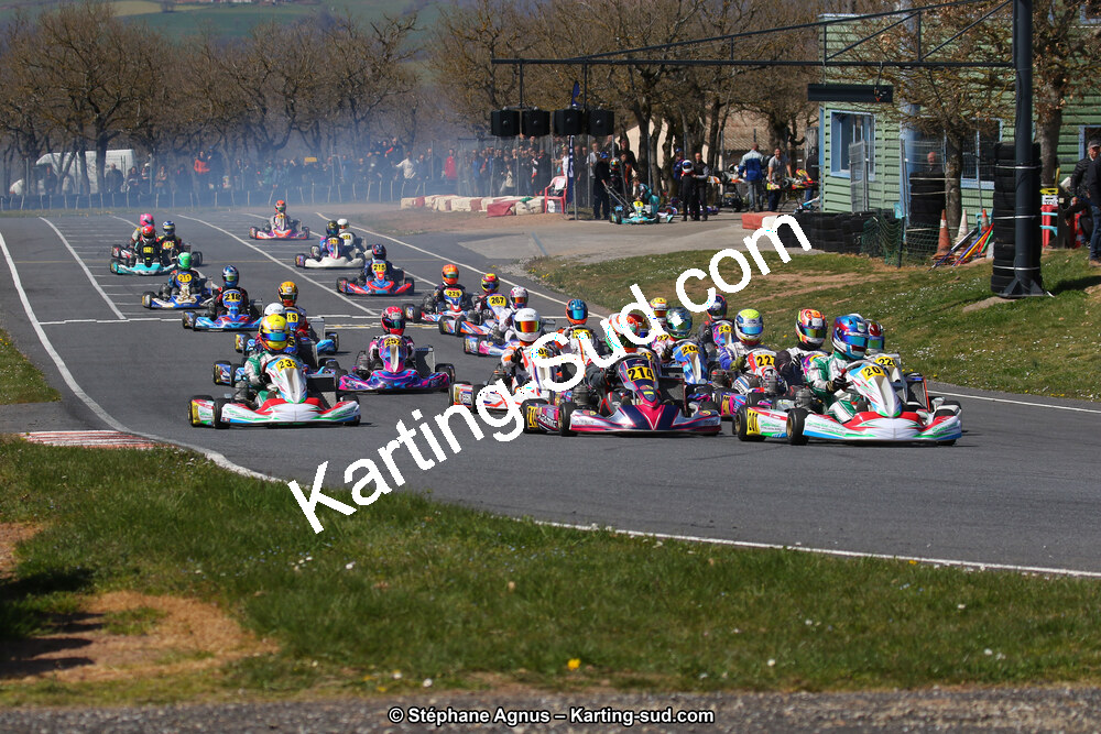30 & 31/03/2019 : 2ème manche du Championnat du Sud à Belmont sur Rance (Photos Stéphane Agnus) 2019 — karting