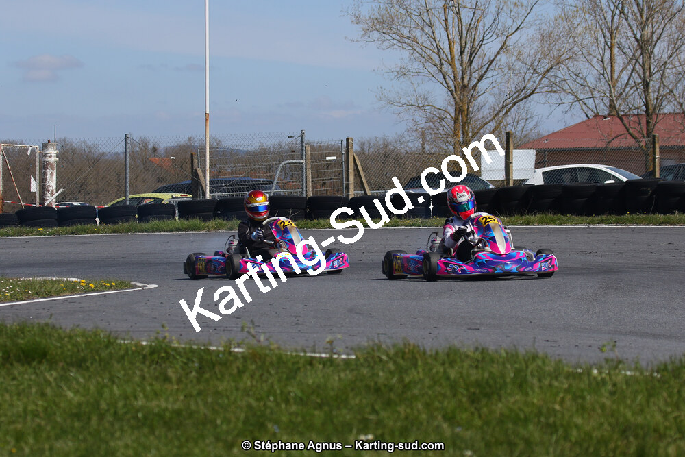30 & 31/03/2019 : 2ème manche du Championnat du Sud à Belmont sur Rance (Photos Stéphane Agnus) 2019 — karting