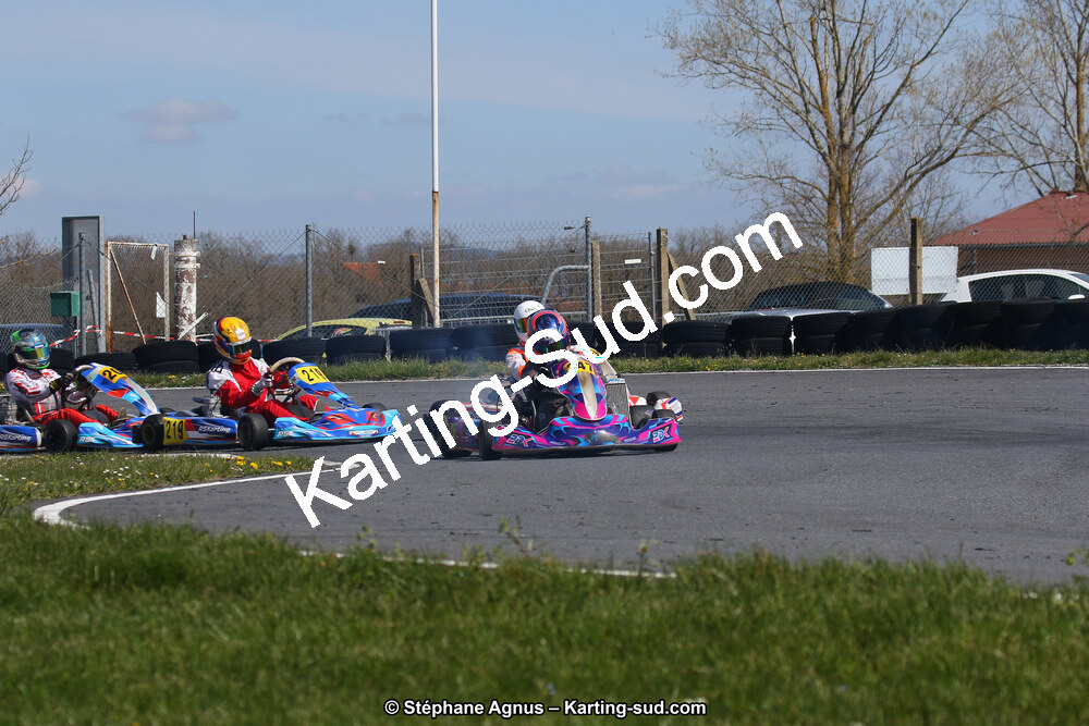 30 & 31/03/2019 : 2ème manche du Championnat du Sud à Belmont sur Rance (Photos Stéphane Agnus) 2019 — karting