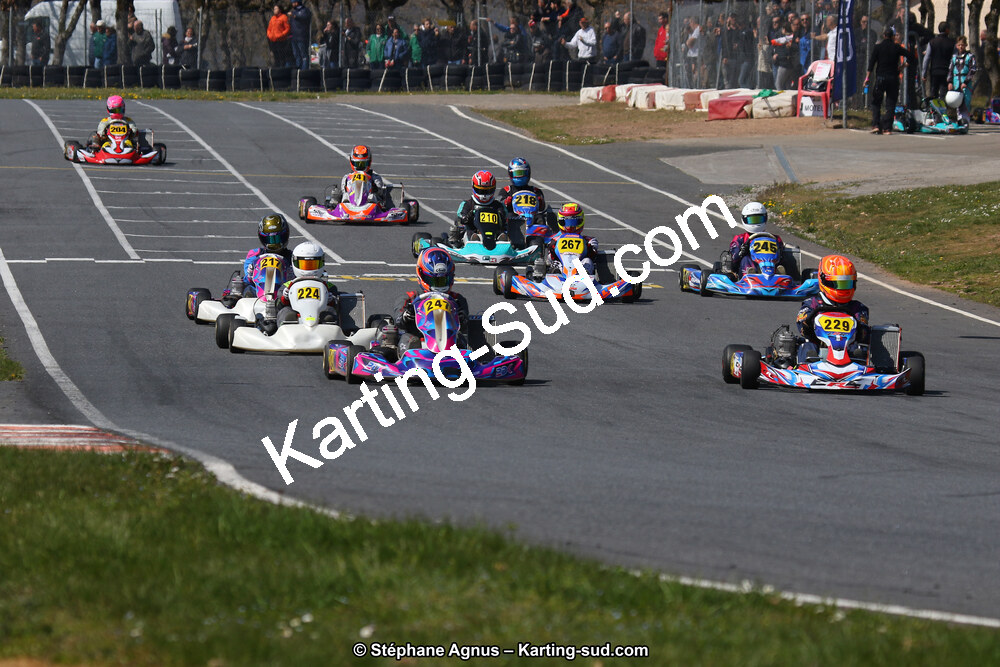30 & 31/03/2019 : 2ème manche du Championnat du Sud à Belmont sur Rance (Photos Stéphane Agnus) 2019 — karting