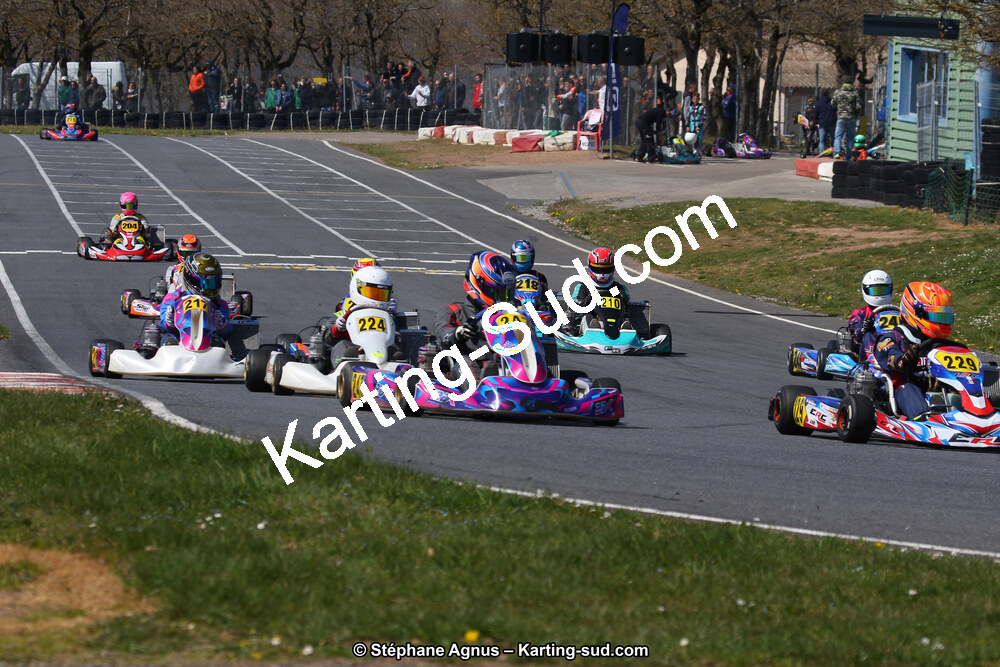 30 & 31/03/2019 : 2ème manche du Championnat du Sud à Belmont sur Rance (Photos Stéphane Agnus) 2019 — karting
