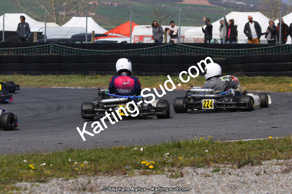 30 & 31/03/2019 : 2ème manche du Championnat du Sud à Belmont sur Rance (Photos Stéphane Agnus) 2019 — karting