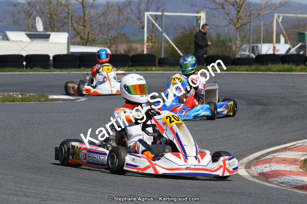 30 & 31/03/2019 : 2ème manche du Championnat du Sud à Belmont sur Rance (Photos Stéphane Agnus) 2019 — karting