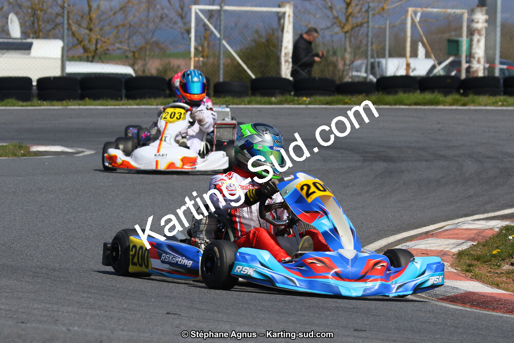 30 & 31/03/2019 : 2ème manche du Championnat du Sud à Belmont sur Rance (Photos Stéphane Agnus) 2019 — karting