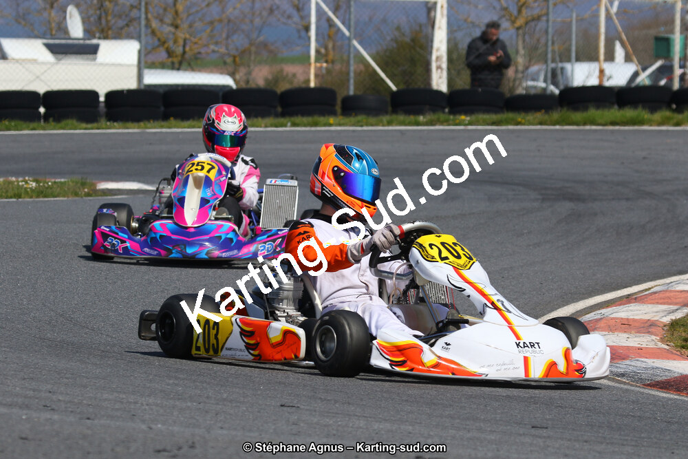 30 & 31/03/2019 : 2ème manche du Championnat du Sud à Belmont sur Rance (Photos Stéphane Agnus) 2019 — karting