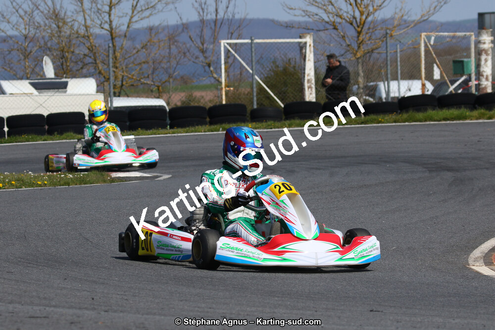 30 & 31/03/2019 : 2ème manche du Championnat du Sud à Belmont sur Rance (Photos Stéphane Agnus) 2019 — karting