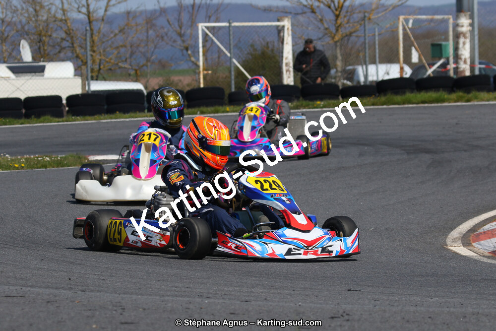 30 & 31/03/2019 : 2ème manche du Championnat du Sud à Belmont sur Rance (Photos Stéphane Agnus) 2019 — karting