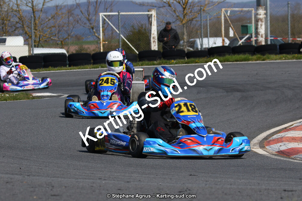 30 & 31/03/2019 : 2ème manche du Championnat du Sud à Belmont sur Rance (Photos Stéphane Agnus) 2019 — karting